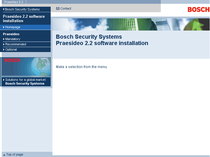 Bosch praesideo 3.5 installation and user instructions manual system
