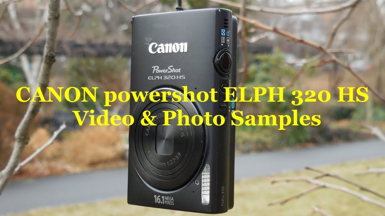 Canon powershot elph 320 hs